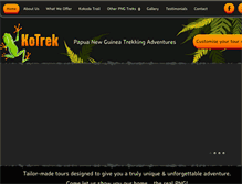 Tablet Screenshot of kotrek.com